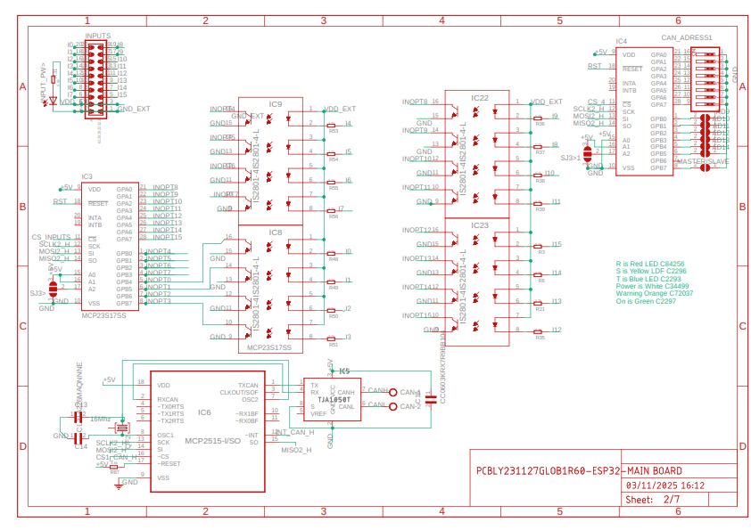ESP32 Main Board